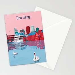 Den Haag Multicolor Stationery Card