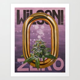 Wilson Zero Art Print