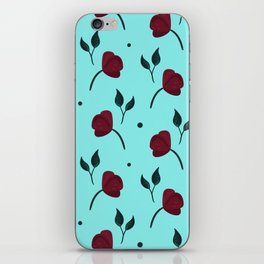 Floral pattern iPhone Skin