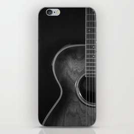 Crafter acoustic B&W iPhone Skin
