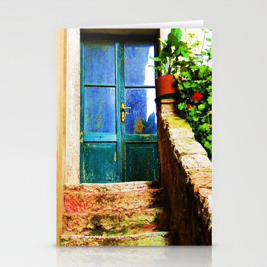 Up Stairs Apartment Stationery Cards