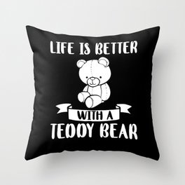 Teddy Bear Plush Animal Stuffed Giant Throw Pillow