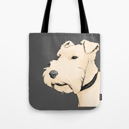 Terrier portrait Tote Bag