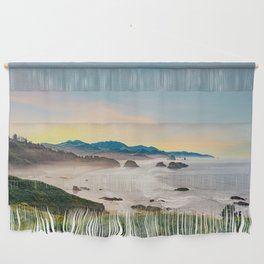 Cannon Beach Ocean Views at Sunset | Travel Photography and Collage Wall Hanging
