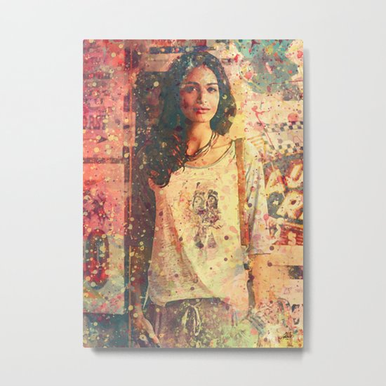 IndianGirl Metal Print