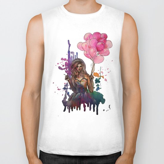 les ballons roses Biker Tank