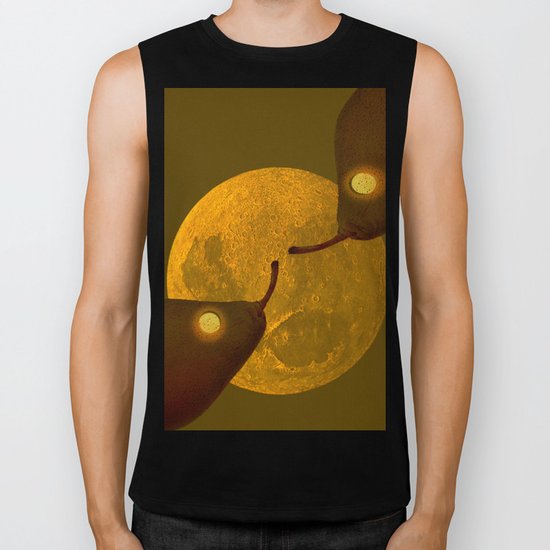 les mots d'amour sous la lune (The words of love under the moon) Biker Tank