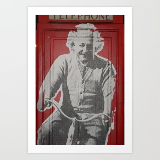 Einstein Art Print