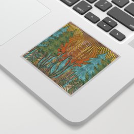 Mysterious Forest Sticker