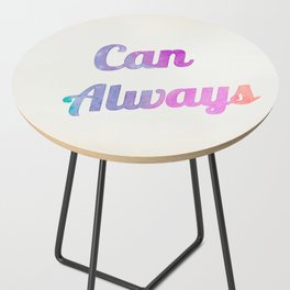 Can Always! Side Table