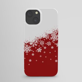 Xmas Snow 01 iPhone Case