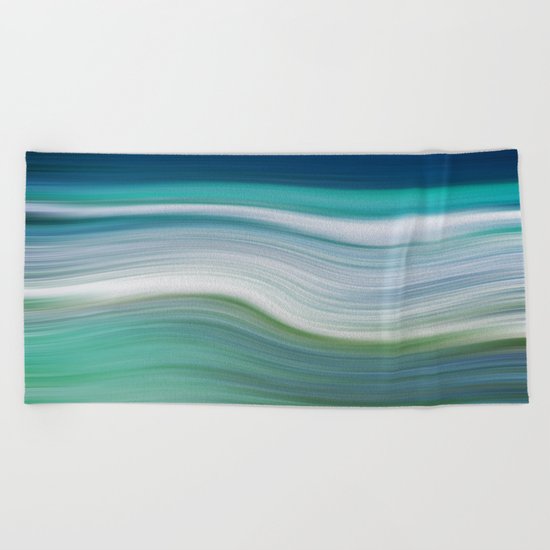 OCEAN ABSTRACT Beach Towel