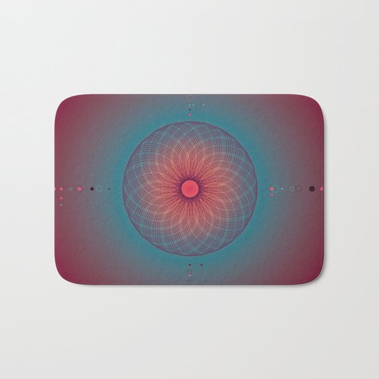 mystical circle 1 Bath Mat