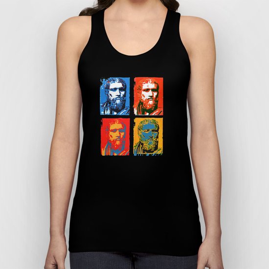 Plato Unisex Tank Top