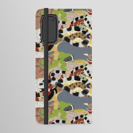 Snake Pile Android Wallet Case