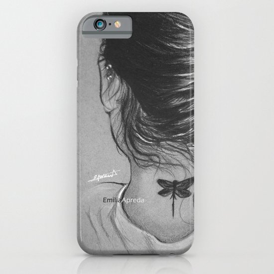 Lauren Jauregui Dragonfly Tattoo Sketch iPhone &amp; iPod Case ...