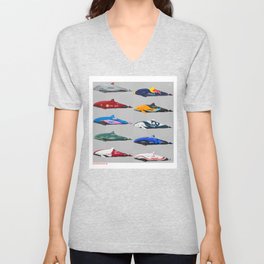 Formula One Porpoises V Neck T Shirt