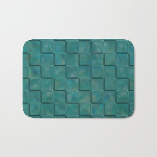 Trippy Tiles Bath Mat