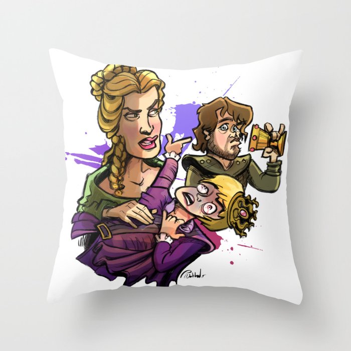 He Poisoned Me Throw Pillow
