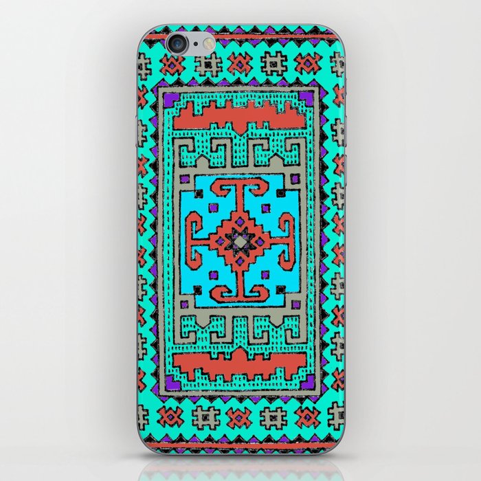 Bohemian rug 23. iPhone Skin