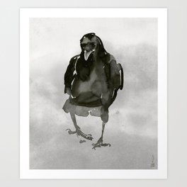 Common Crow [1] Art Print