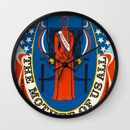 Robert Indiana - Mother Of Us All (1967) Wall Clock