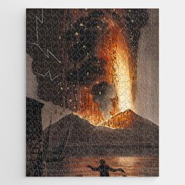 The Great eruption of Mount Vesuvius  Jigsaw Puzzle