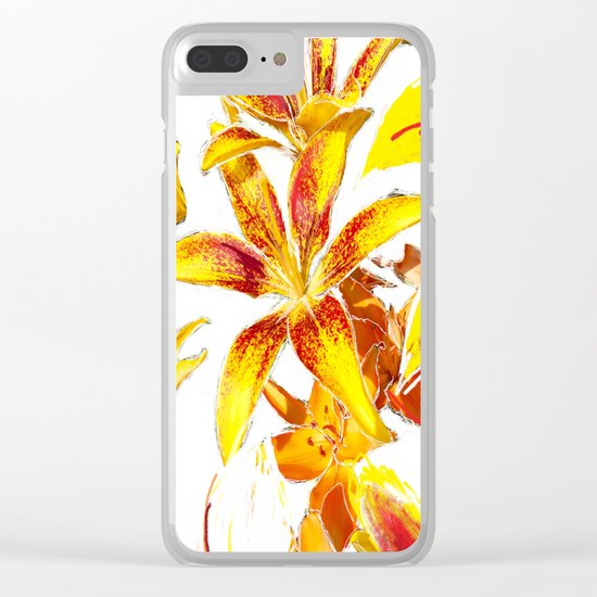 Lily Clear iPhone Case