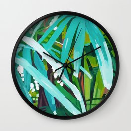 Botanical Garden 2 Wall Clock