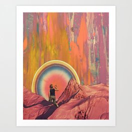 Pulling The Cosmic Tooth Art Print