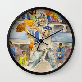 Tony Romo - Retired Pro Football Player Wall Clock