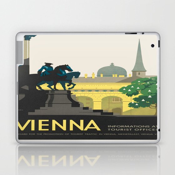 Vintage poster - Vienna Laptop & iPad Skin