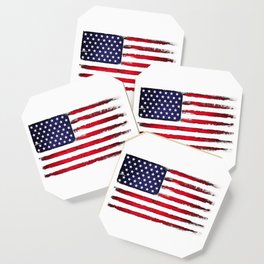 Vintage American flag Coaster