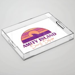 Amity Island Surf Shop Acrylic Tray