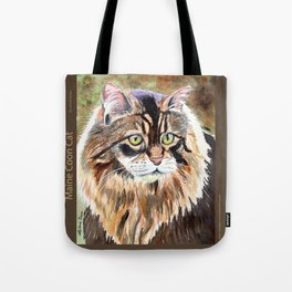 Maine Coon Cat Tote Bag