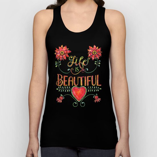 Life is Beautiful 2 Unisex Tank Top