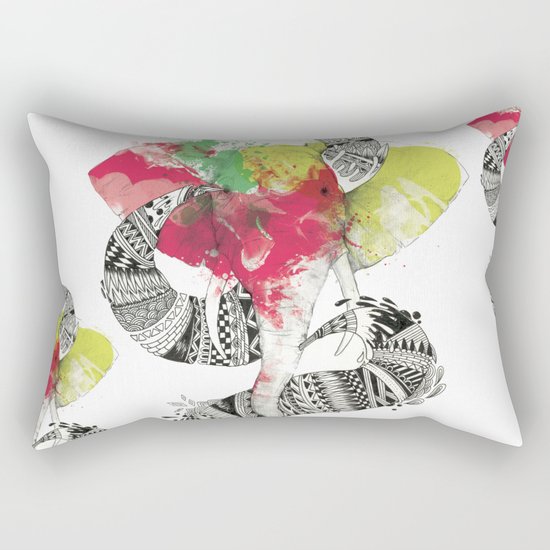 Art'lephant. Rectangular Pillow