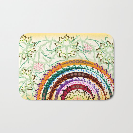 Dense Jungle Bath Mat
