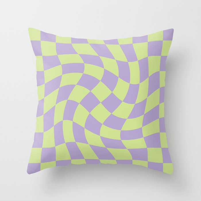 Purple and deals green pillows