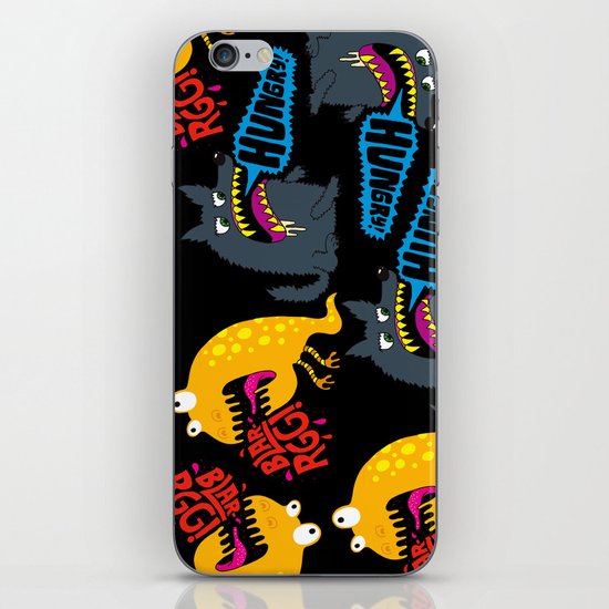 Hungry! Blarrgh! iPhone & iPod Skin