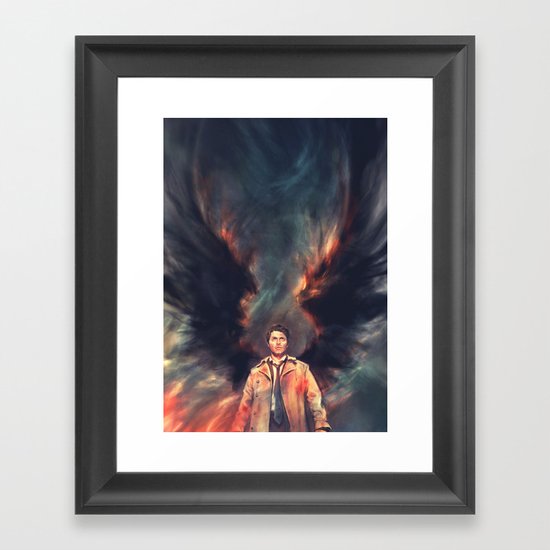 The Angel of the Lord Framed Art Print