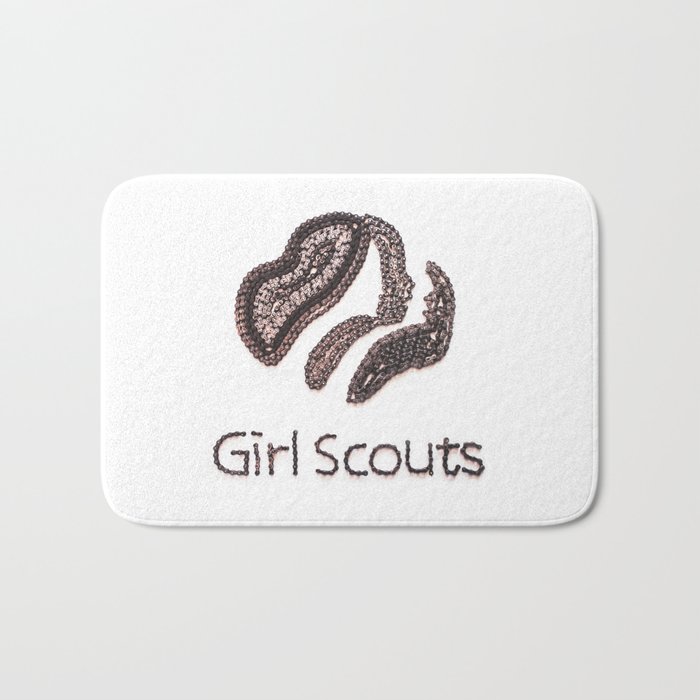 004: Girl Scouts - 100 Hoopties Bath Mat