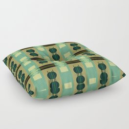 Outlet Green Floor Pillow
