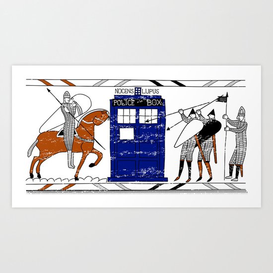 Nocens Lupus (Bad Wolf) Art Print