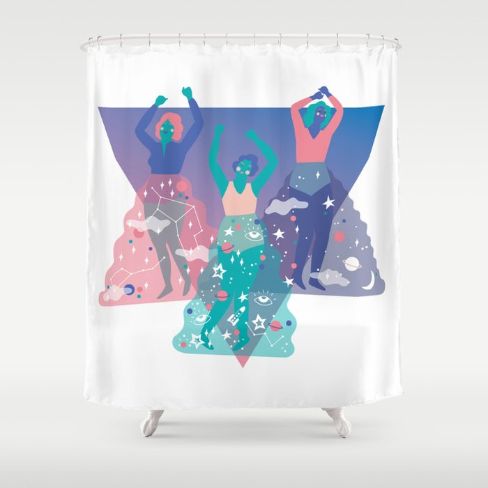 Dance, Like No One is Watching Shower Curtain