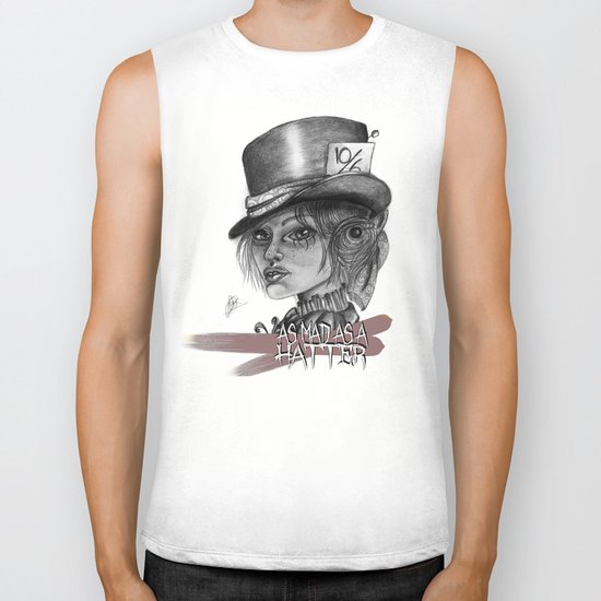 The Mad Hatress Biker Tank