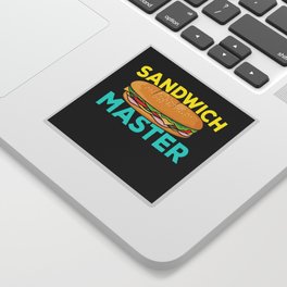 Sandwich Master Fast Food Sticker