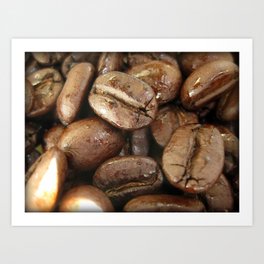 Coffee Beans Art Print
