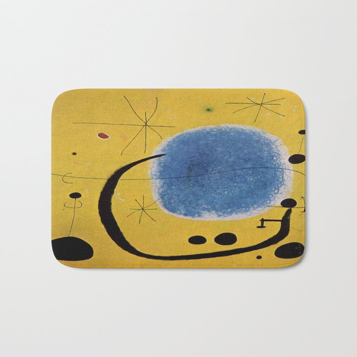 Joan Miro The Gold Of The Azure Bath Mat