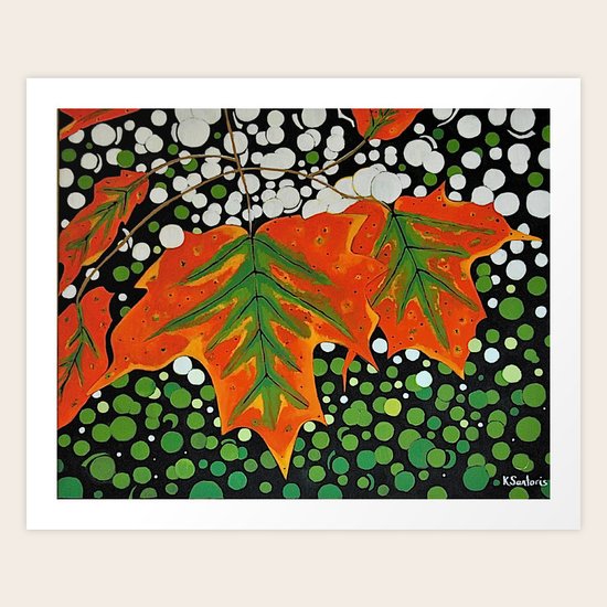 Autumns Kiss Art Print